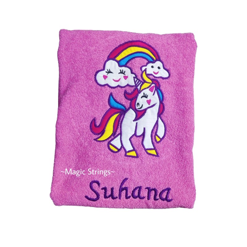 Personalised kids Towel