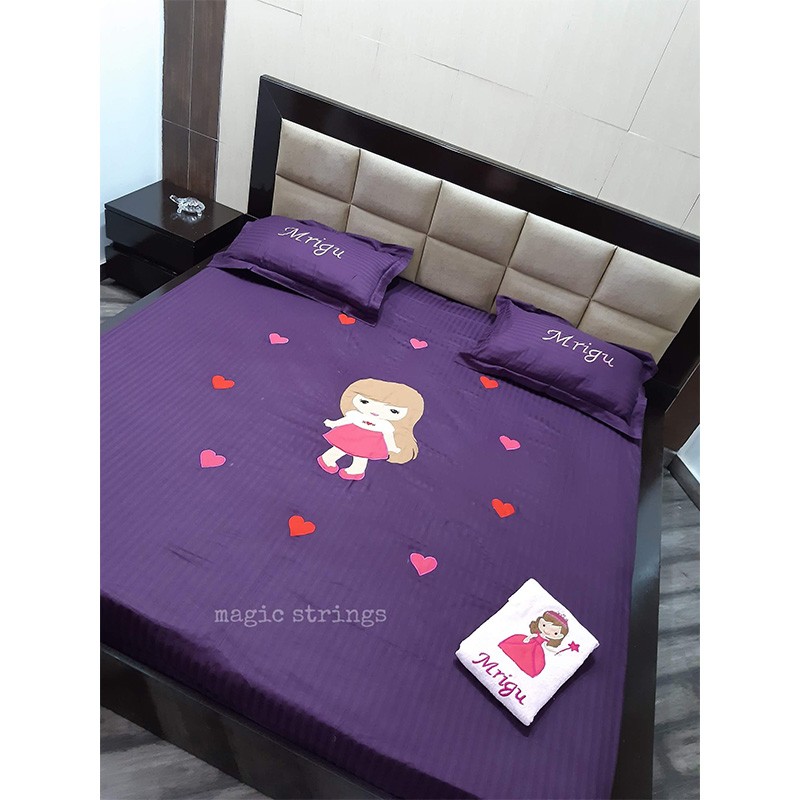 Personlised Bedsheet