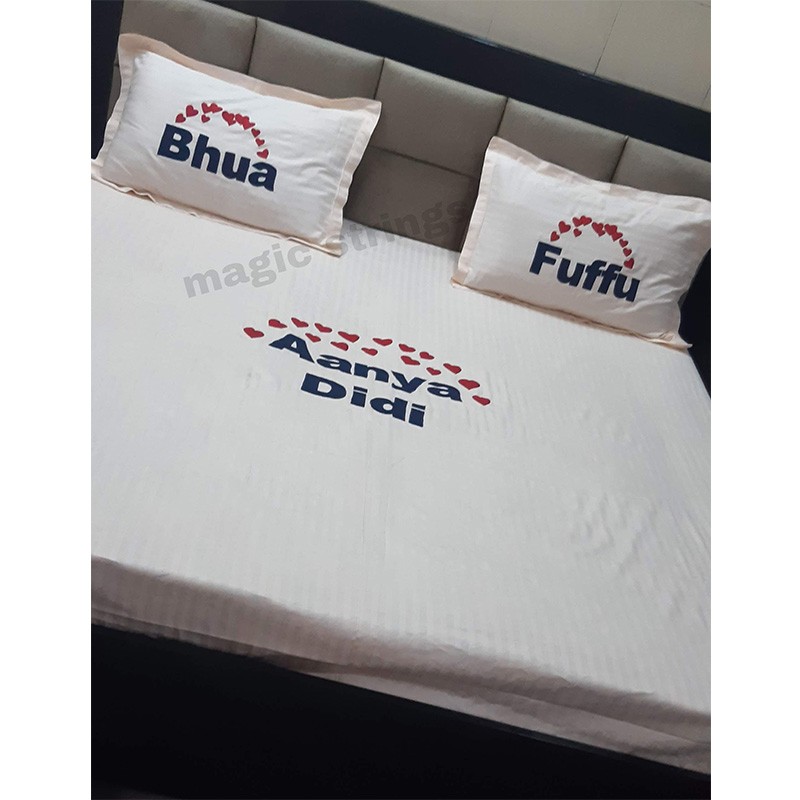 Personlised Bedsheet